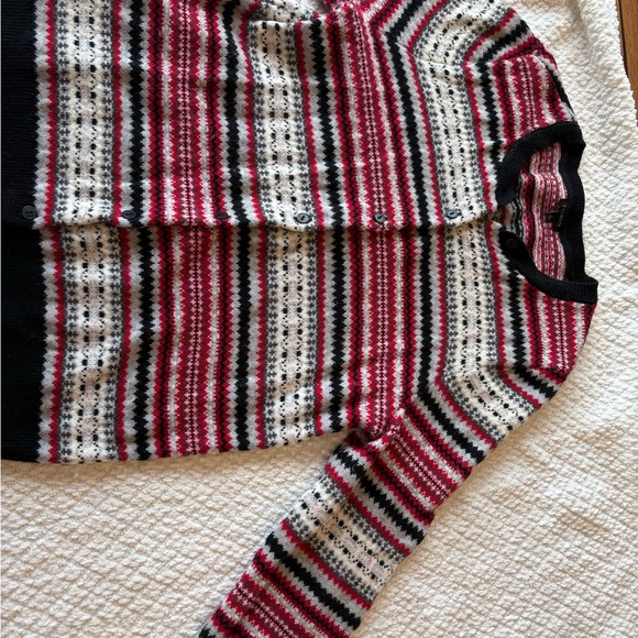 Talbots Multicolor Knit Cardigan - Picture 2 of 3